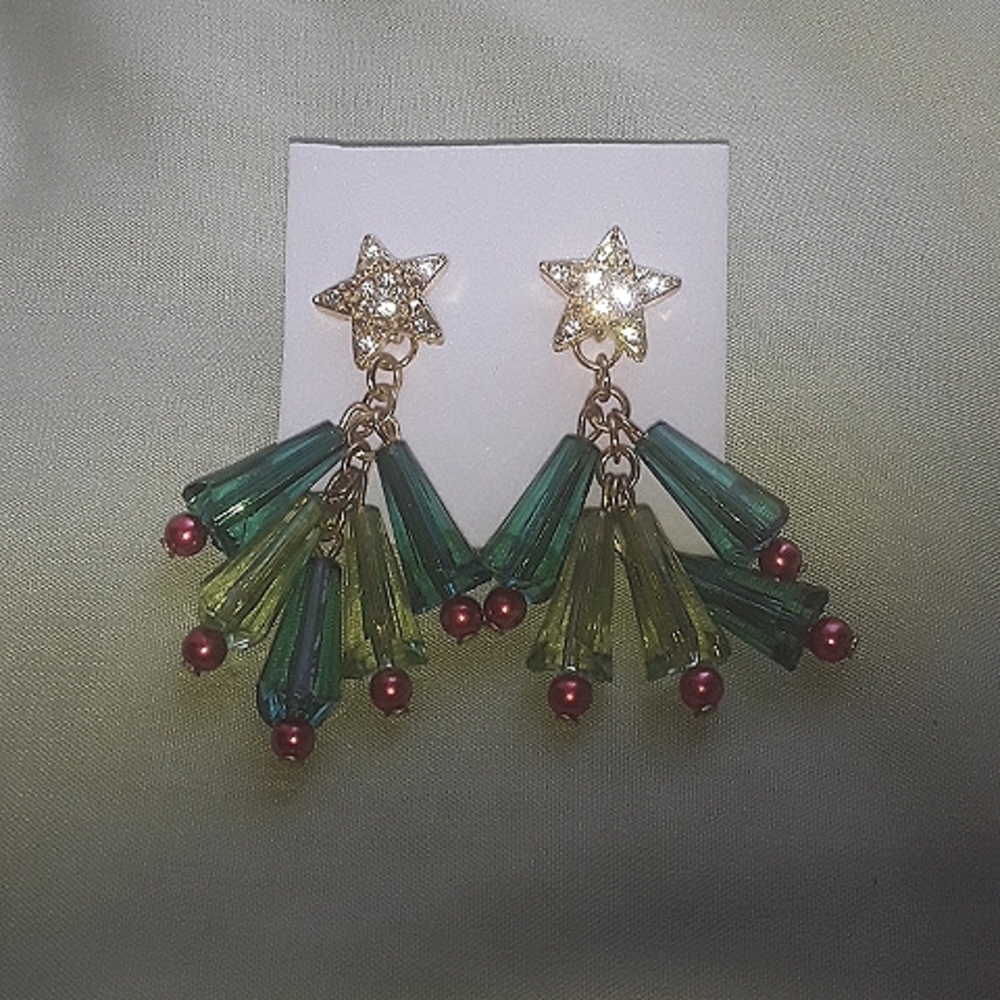 Christmas Tree Earrings